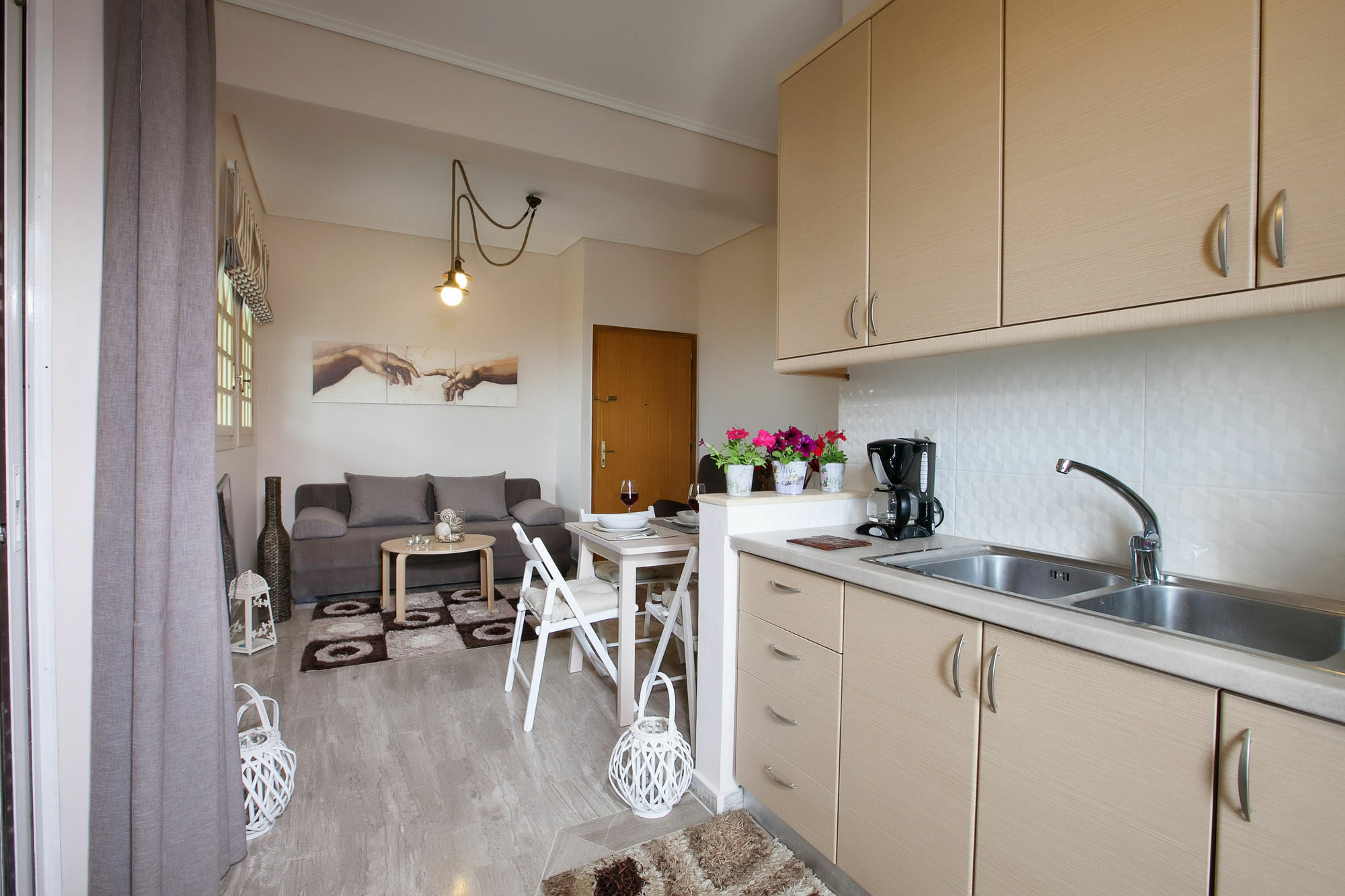 Petra Thea Apartment 卡拉马塔 外观 照片